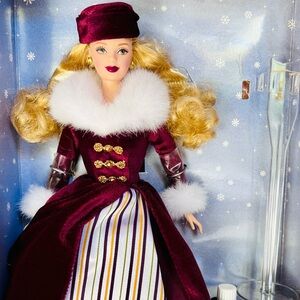Vintage Victorian ice skater Barbie special edition